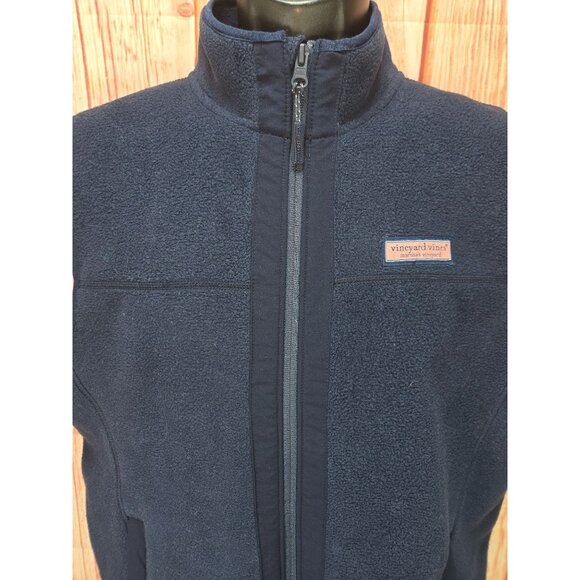 Vineyard Vines Cozy Fleece Vest Medium Elevate Your Layering Game - Picture 3 of 11
